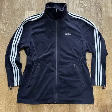 adidas 트랙 자켓 여성용 빈티지 벨로아 M