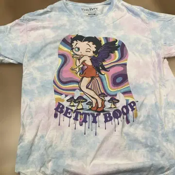 Betty Boop 타이다이 티셔츠 L