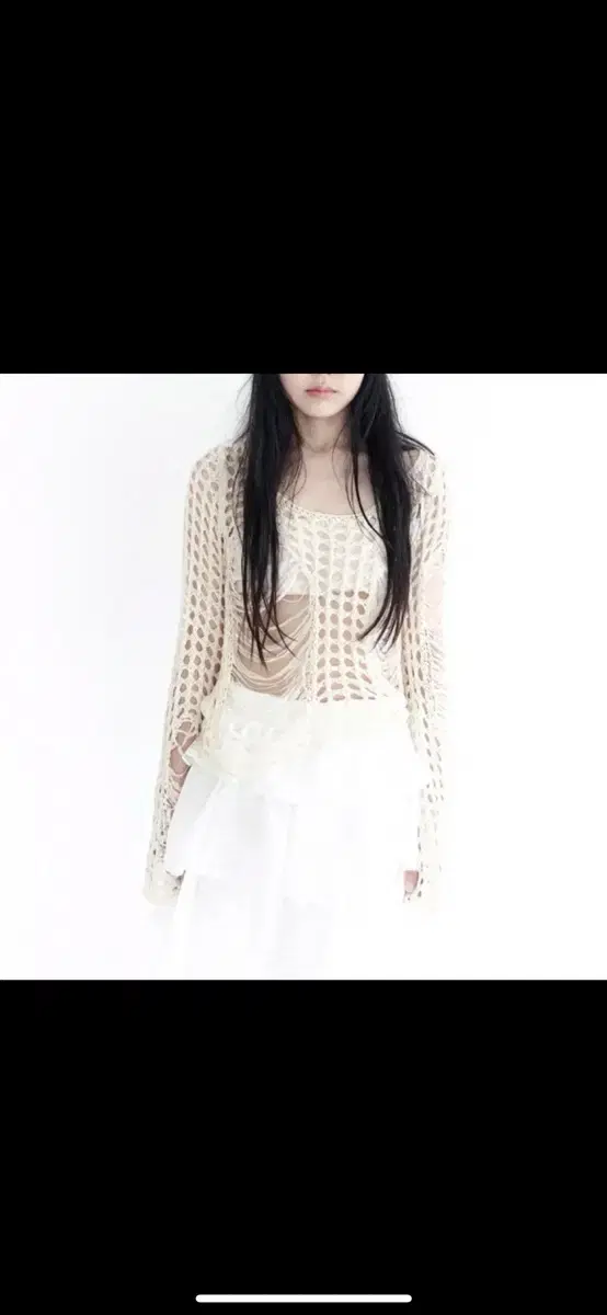 shopfairy lew Net Rough Hole Knit loose rough hole knit