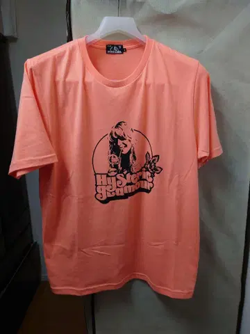 HYSTERIC GLAMOUR 오렌지 T셔츠 L 사이즈