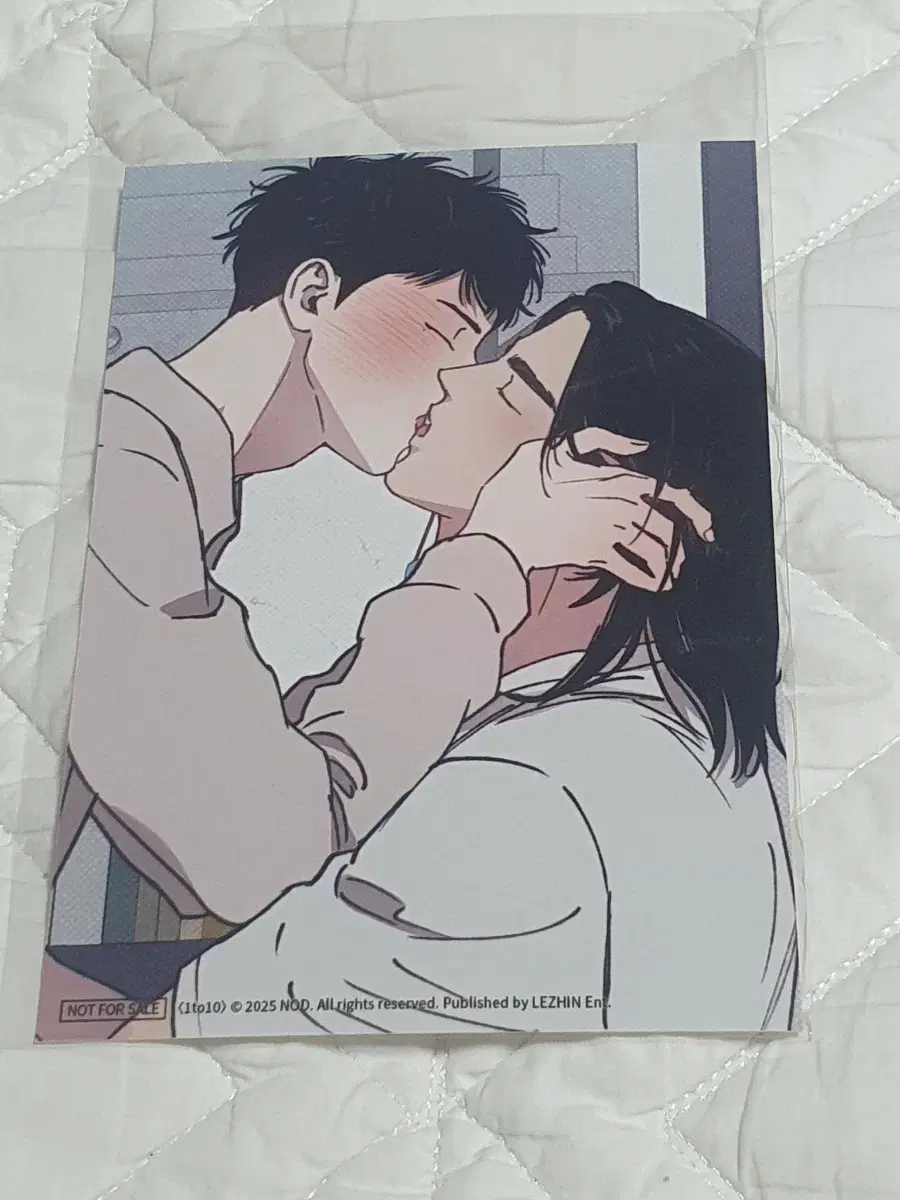 Lezhin Abright pop up Good Morning pop-up store one-two-ten skinship printed photo