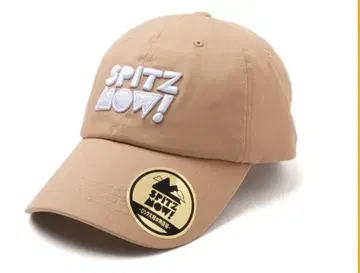 미개봉 새상품 스핏즈 SPITZ NOW 락 대륙의 이야기전 로고 캡