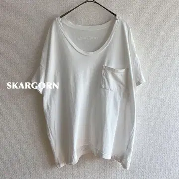SKARGORN 포켓이 있는 와이드 티셔츠 m185