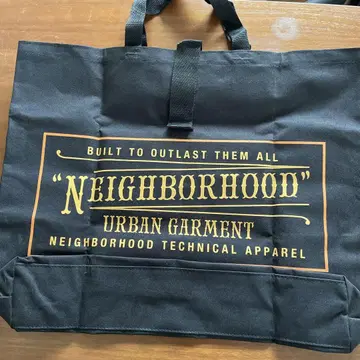 네이버후드 토트백 블랙