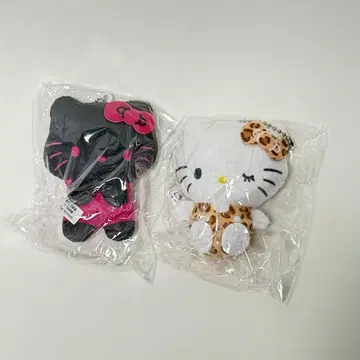 헬로키티 봉제인형 볼 키체인