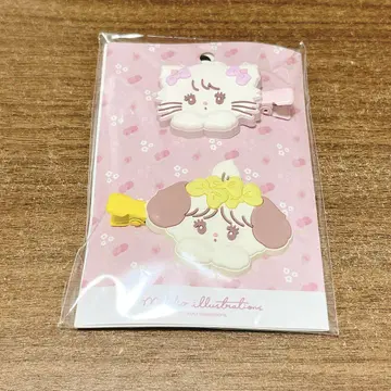 앞머리 클립 2P 무스 수플레 mikko illustrations