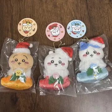 치이카와 오너먼트로도 사용할 수 있는 마스코트 3개 세트