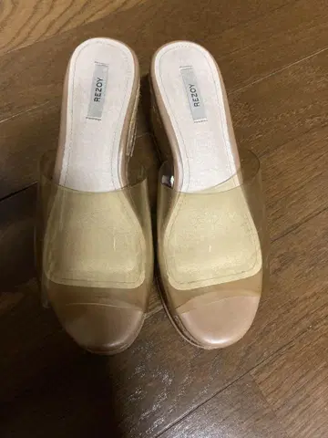 리조이 클리어 샌들 R &E