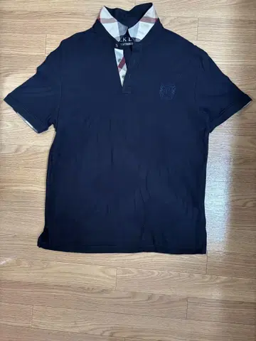 BLACK LABEL CRESTBRIDGE 네이비 피케 셔츠