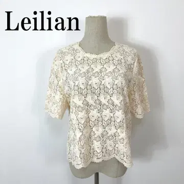 Leilian 레리안 반팔 블라우스 핑크 코튼 100% 13 B699