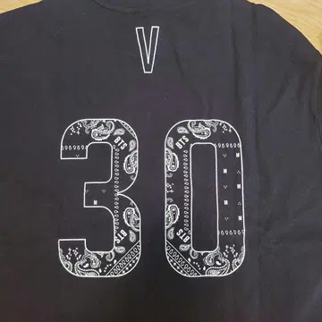 BTS V 티셔츠 TEAM BTS 팝업 테테
