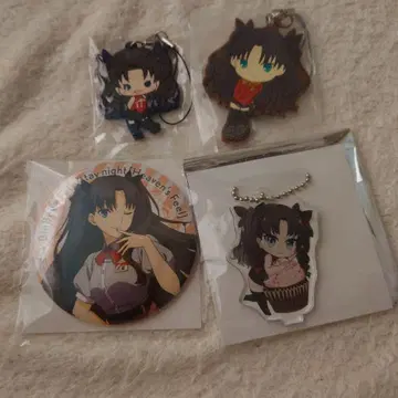 Fate/stay night 린의 캔 배치, 아크릴 키링 4개 세트