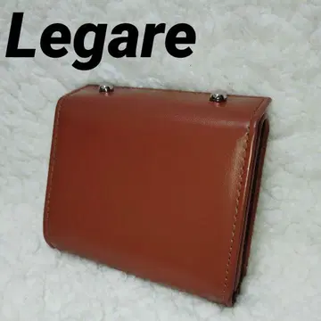 Legare 레가레 반지갑 가죽 남성용 브라운