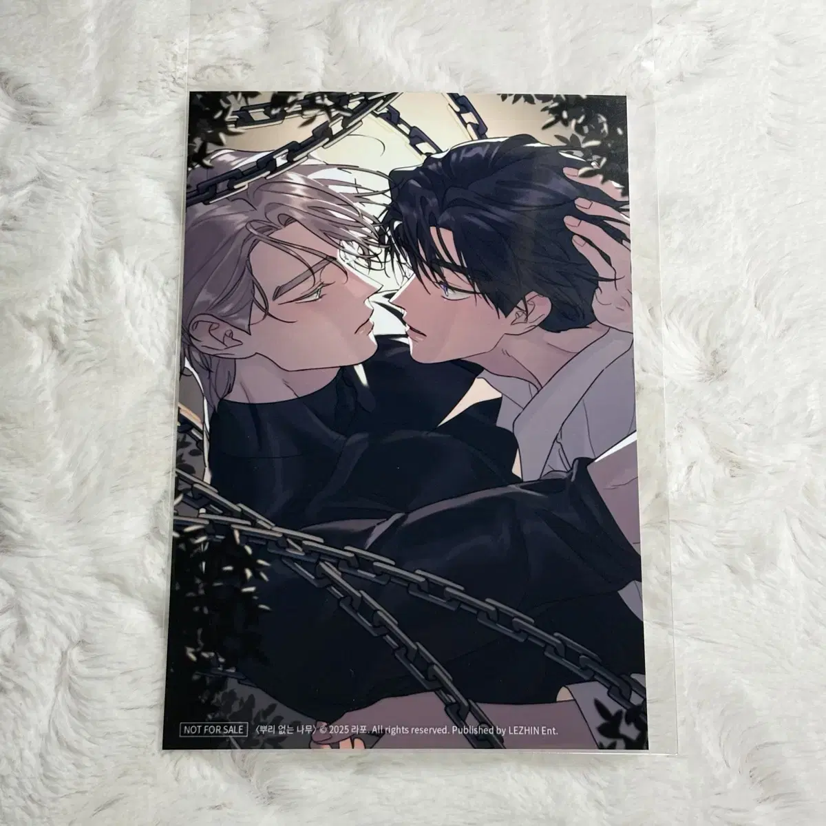 Lezhin Pop-up Abright Rootless Tree Header Printed Photo Pre-order Benefit Lucky Draw