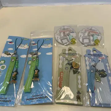 1. 무민 스나프킨 당시 상품 스트랩 키링 정리