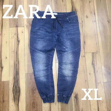 ZARA 자라 맨투맨 데님 조거 팬츠