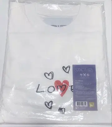 TXT SANCTUARY 팝업 롱 슬리브 티셔츠