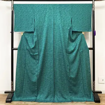 몬사 단이 여름용 코몬 미사용품 순수 실크 이시키아테 가드 여름 기모노