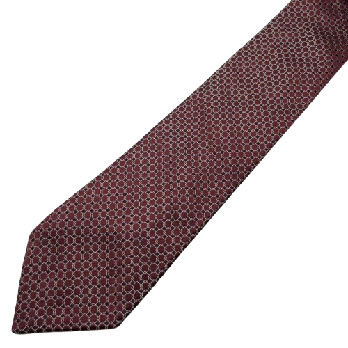 48) (LANVIN) Lanvin Pattern Tie