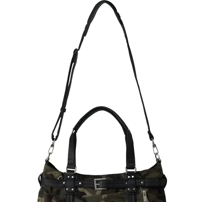 【PALE JADE】24FW Belted Duffle Bag - Camo PALE JADE | 페일제이드 Pale Jade Belted Duffle Bag Camo