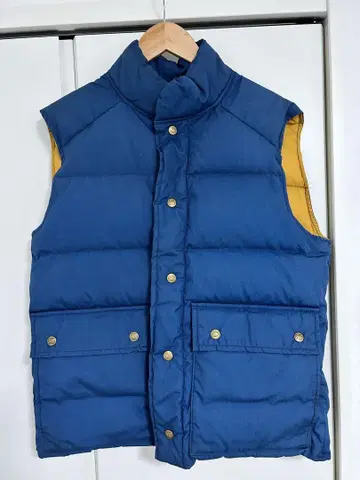 eddie bauer 다운 베스트 구스 다운 블랙 택 80s 90s