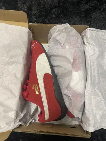 Puma 레드 스니커즈 398846-02 사이즈 6 UK