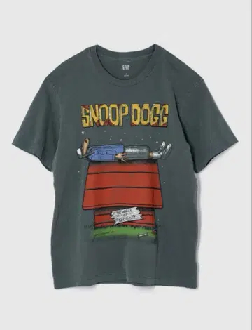 GAP SNOOP DOGG 그래픽 티셔츠 XL