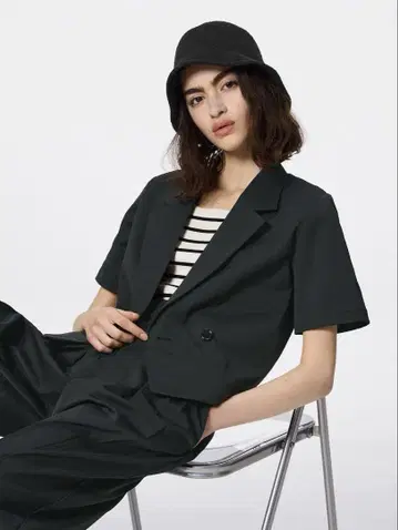 GU 하프 슬리브 자켓 완판템! 택 포함 새상품