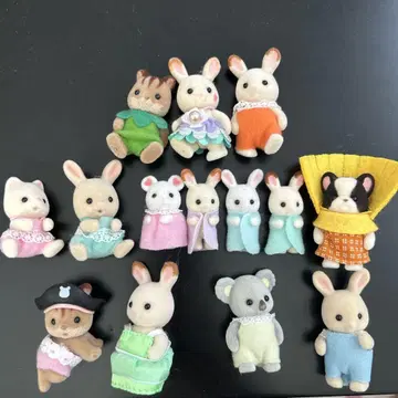 실바니안 패밀리 인형 본체 세트
