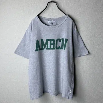 AMERICANA 아메리카나 티셔츠 그레이 AMRCN