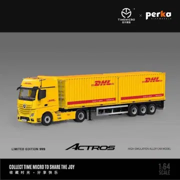 타임마이크로 & 페르카 1/64 벤츠 액트로스 DHL