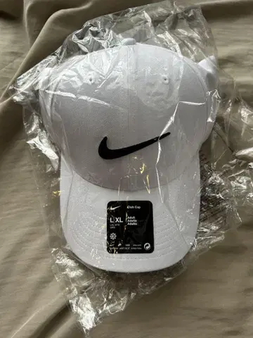 Nike 스냅백 캡 화이트/블랙 골프 캡 새상품