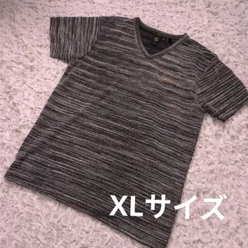 Karl Kan 칼카니 iV넥 티셔츠 그레이 XL 사이즈