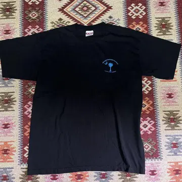 BAYSIDE 블랙 빈티지 T셔츠