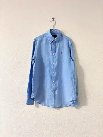랄프 로렌 린넨 린넨 스카이블루 XS