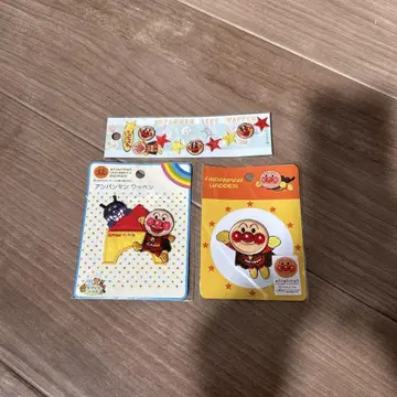 호빵맨 와펜 3세트