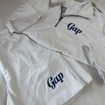 GAP 갭 화이트 맨투맨 세트