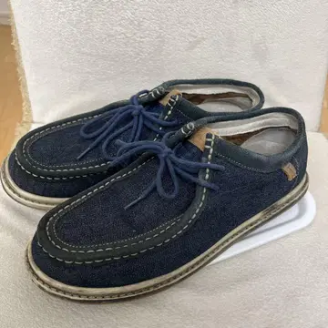 TIMAI [TIHUD038 데님 레이스업 캐주얼 슈즈] 27cm