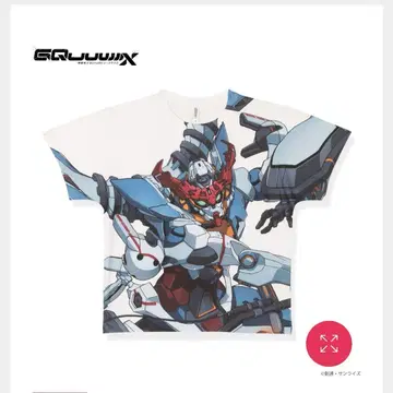 지크 액스 GQuuuuuuX 풀 패널 티셔츠