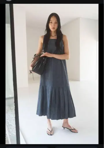 H&M 데님 A 라인 원피스