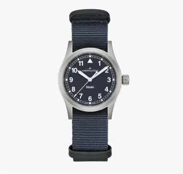해밀턴 카키 필드 QUARTZ 33mm 네이비
