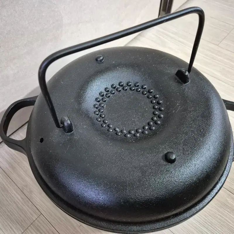 성영당 오이겐 남부철기 정품 일제 무쇠 직화팬 고구마 군밤 구이팬 캠핑
