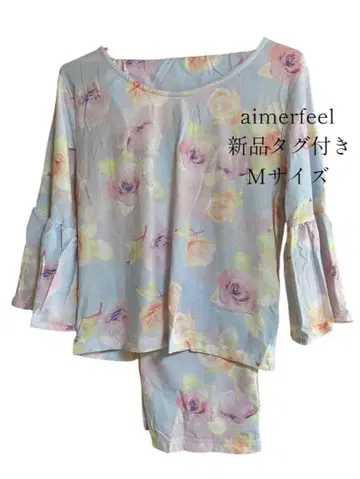 aimerfeel 플라워 프린트 룸웨어 M 사이즈