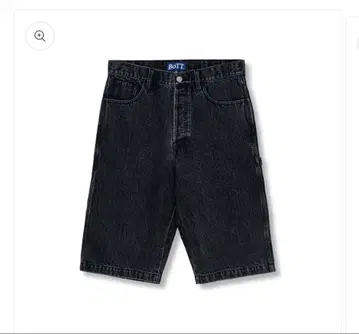 BoTT 블랙 데님 숏팬츠 M