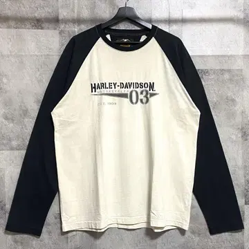 USA제 HARLEY-DAVIDSON 할리데이비슨 롱 T 래글런