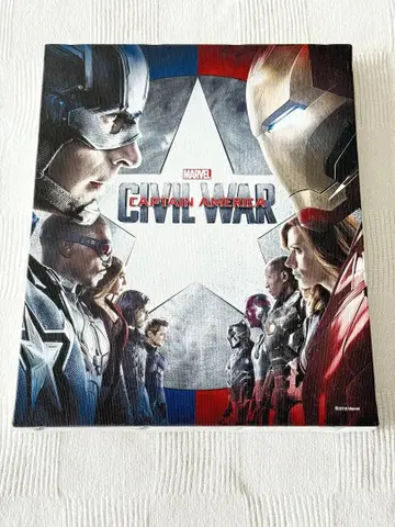 MARVEL 마블 캡틴 아메리카 시빌 워 캔버스 아트