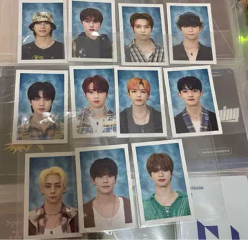 INI TAGME 동봉 혜택 ID 사진 증명 사진 세트