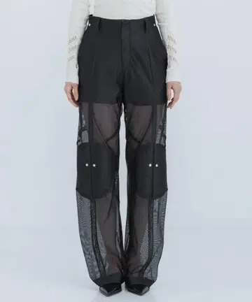 YOHEI OHNO Paded Mesh Trousers