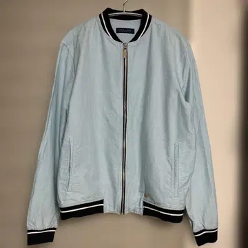 자라 맨 라이트 블루 자켓