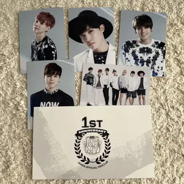 BTS 1st anniversary 포토 카드